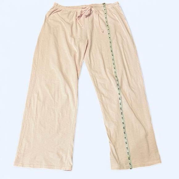 Edikted Olivia Pink White Stripes Size L EUC Sleepwear Loungewear Loose fit - Picture 7 of 9